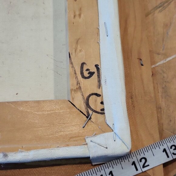 Mid Century Henry Anin Painting Japanese Harbor Scene Signed - Picture 15 of 15